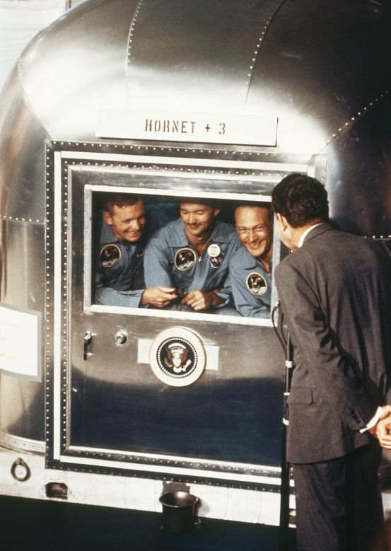 Moon landing file photo